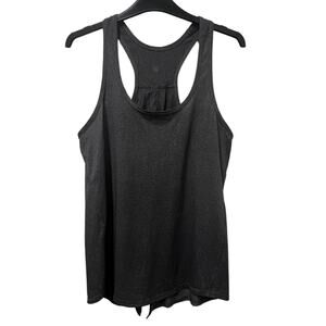 Lululemon Charcoal Grey All Tied Up Tank Size 8
